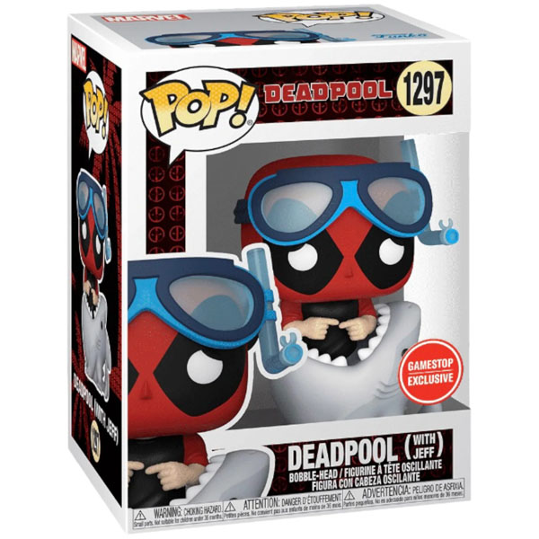 Funko POP #1297 Marvel Deadpool - Deadpool with Jeff Exclusive Figure
